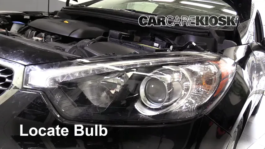2015 Kia Forte5 EX 2.0L 4 Cyl. Éclairage Feu clignotant avant (remplacer l'ampoule)